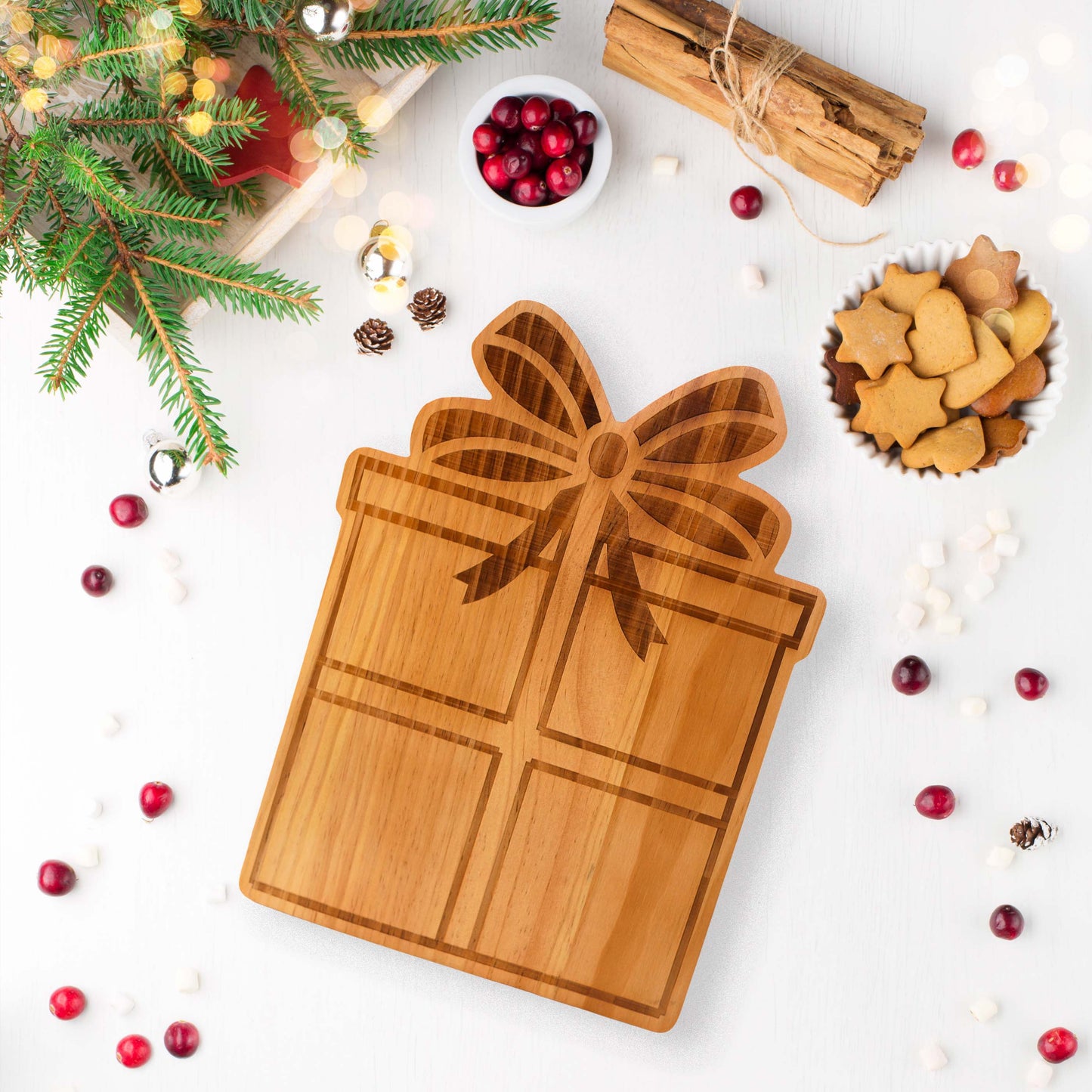 Gift Box Wood Board - 11.25" x 15"