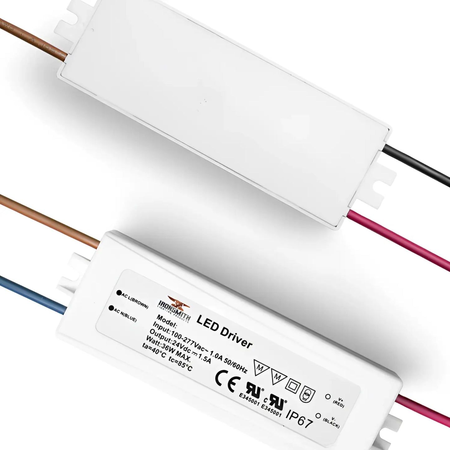100-240V AC - 24V DC | 36W LED Constant Current Driver