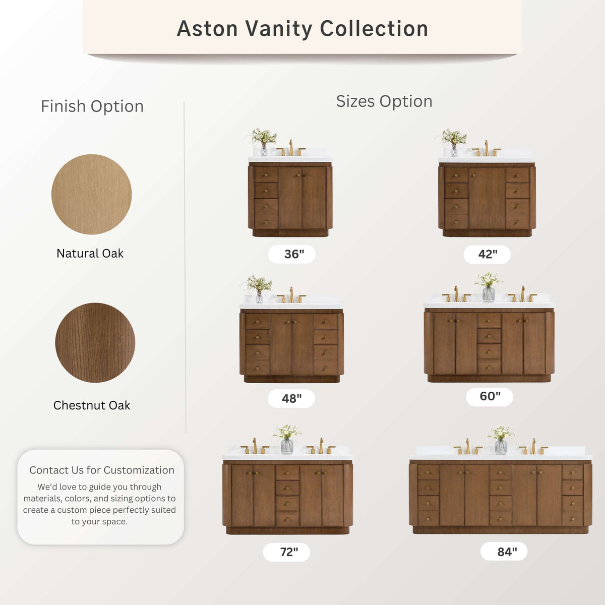 Aston 42" Bath Vanity Set