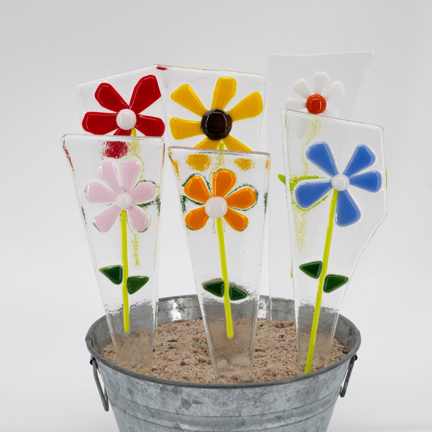 Glass Flower Splinter Art | Springfield Artworks
