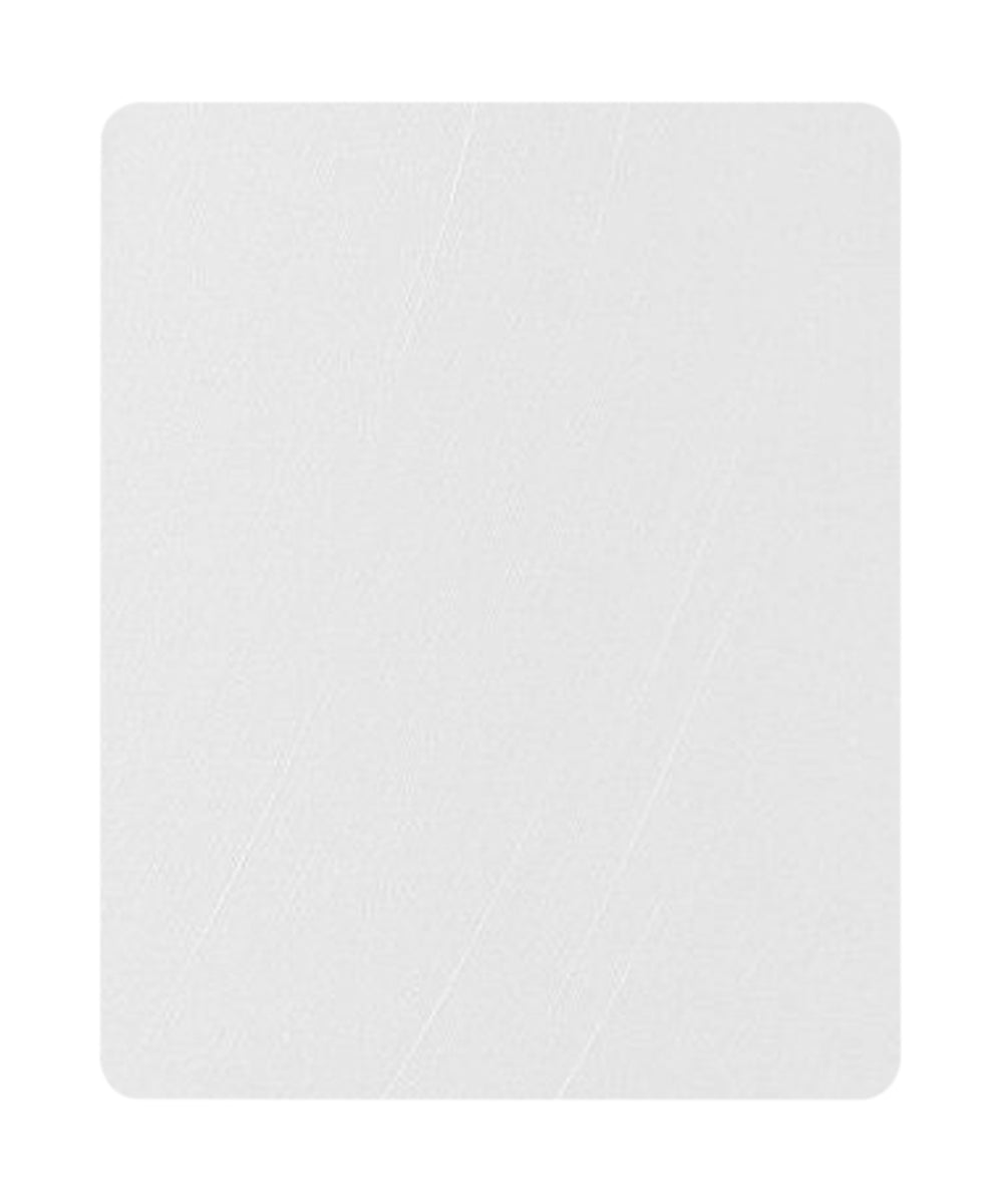 14"W x 11"H White Bell Shantung Lampshade
