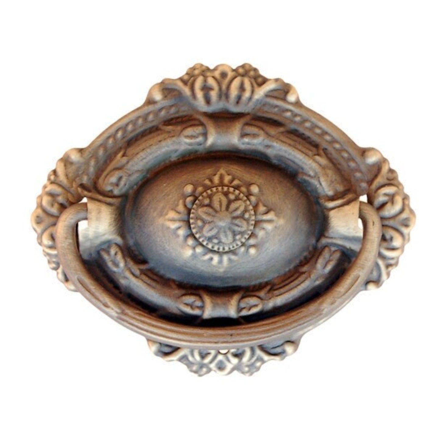 Ornate Brass Ring Pull