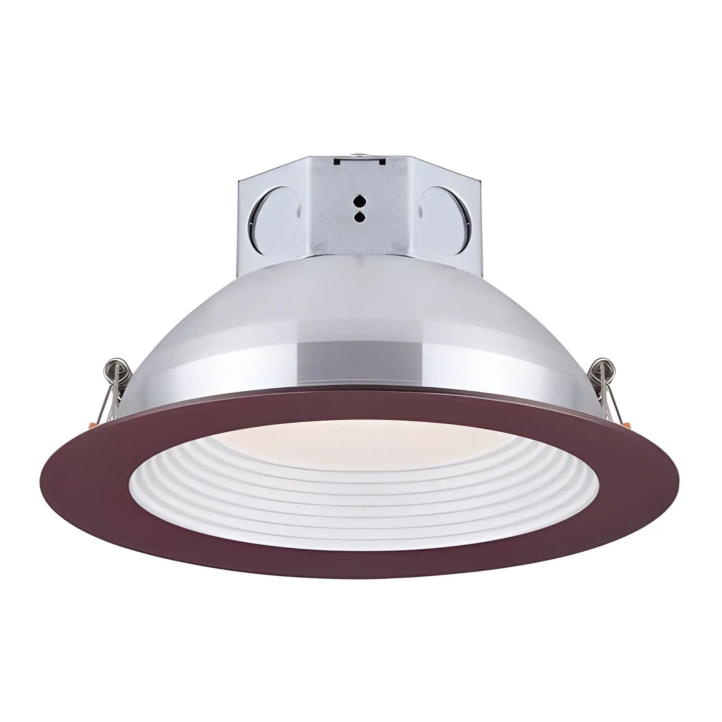 4" 9W LED Recessed Light Baffle with Self-Junction Box