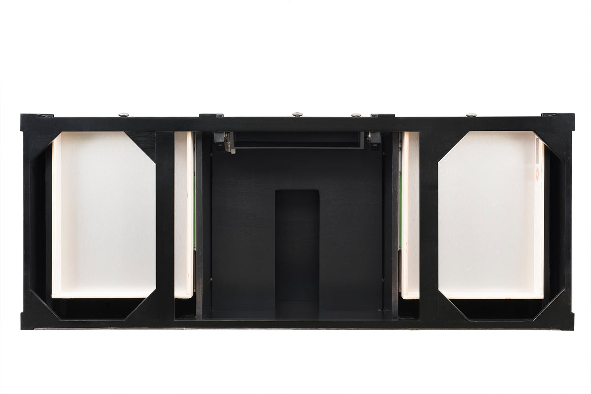 James Martin Brittany 60" Single Vanity Cabinet, Black Onyx