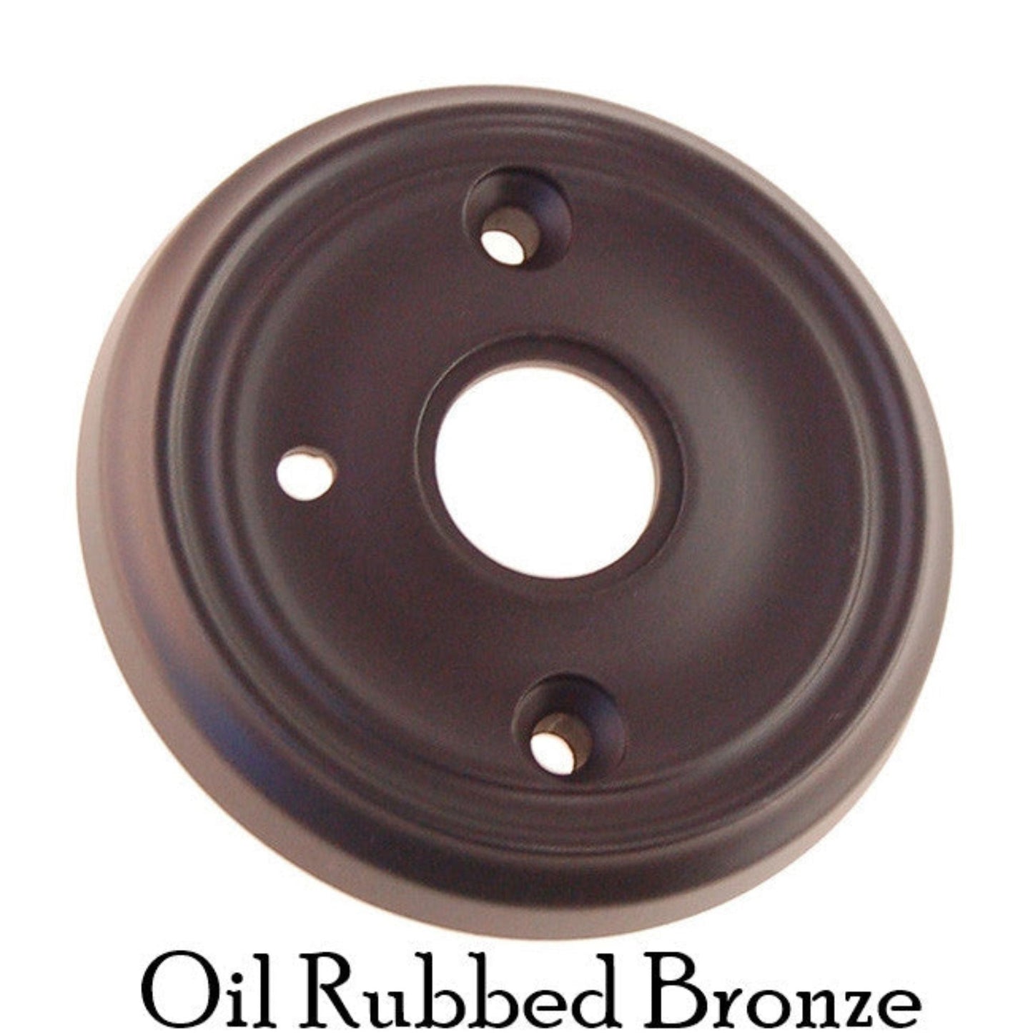 Doorknob Rosette with Beveled Detailing