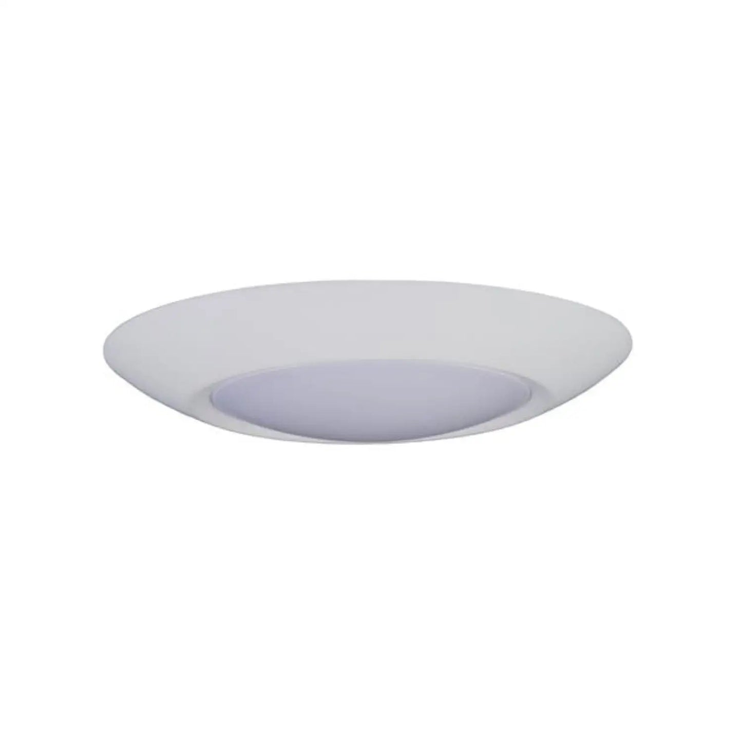 6" 15W LED Disc Light | Dimmer Bulbs | White Opal Diffuse
