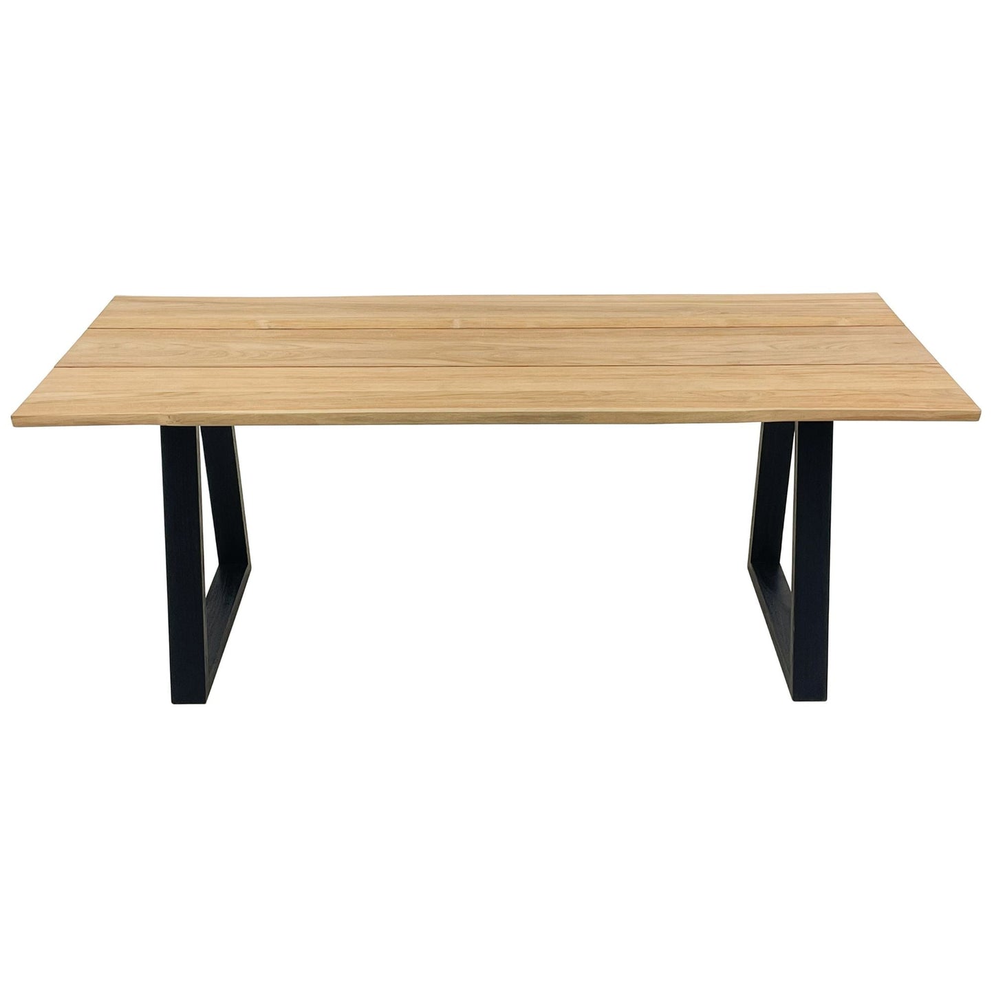 Ubud Natural Teak 4-6 Person Indoor or Outdoor Dining Table - 79"