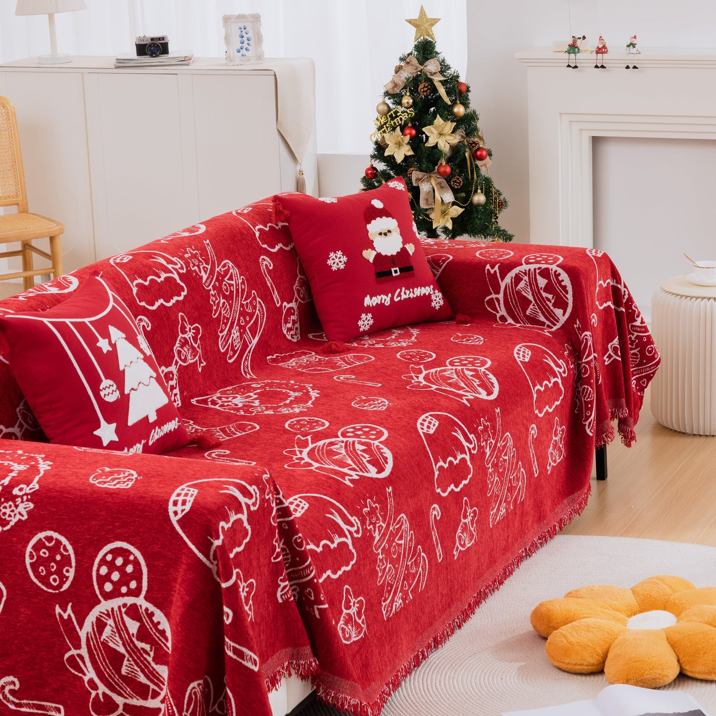 Soft Sofa Cover Chenille Sofa Cover Throw Couch Cover Blanket Throws for Couches
