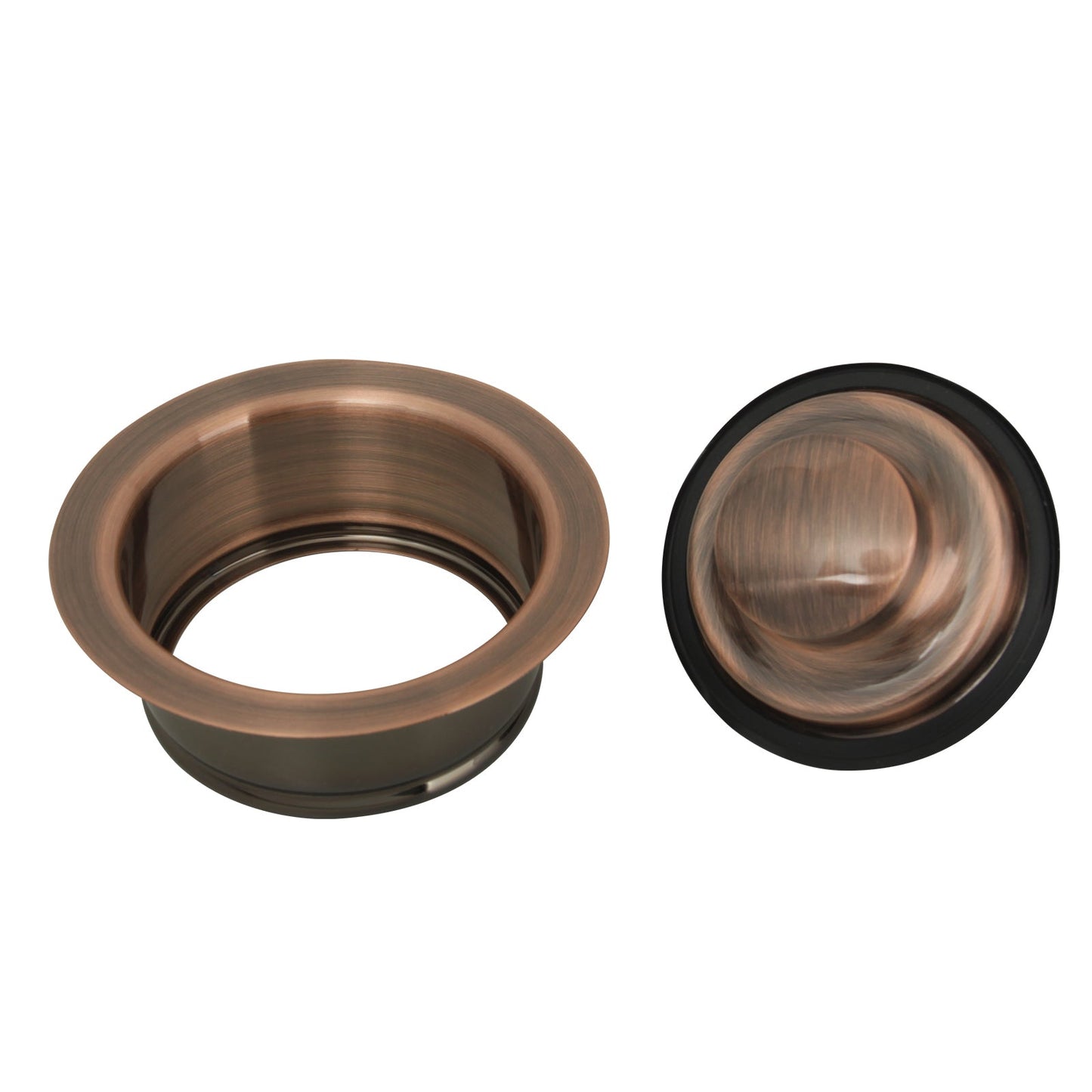Antique Copper Kitchen Sink Garbage Disposal Flange Stopper - AK82201AC
