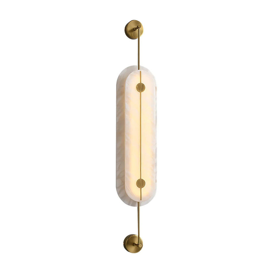 Solvane Alabaster Wall Sconce