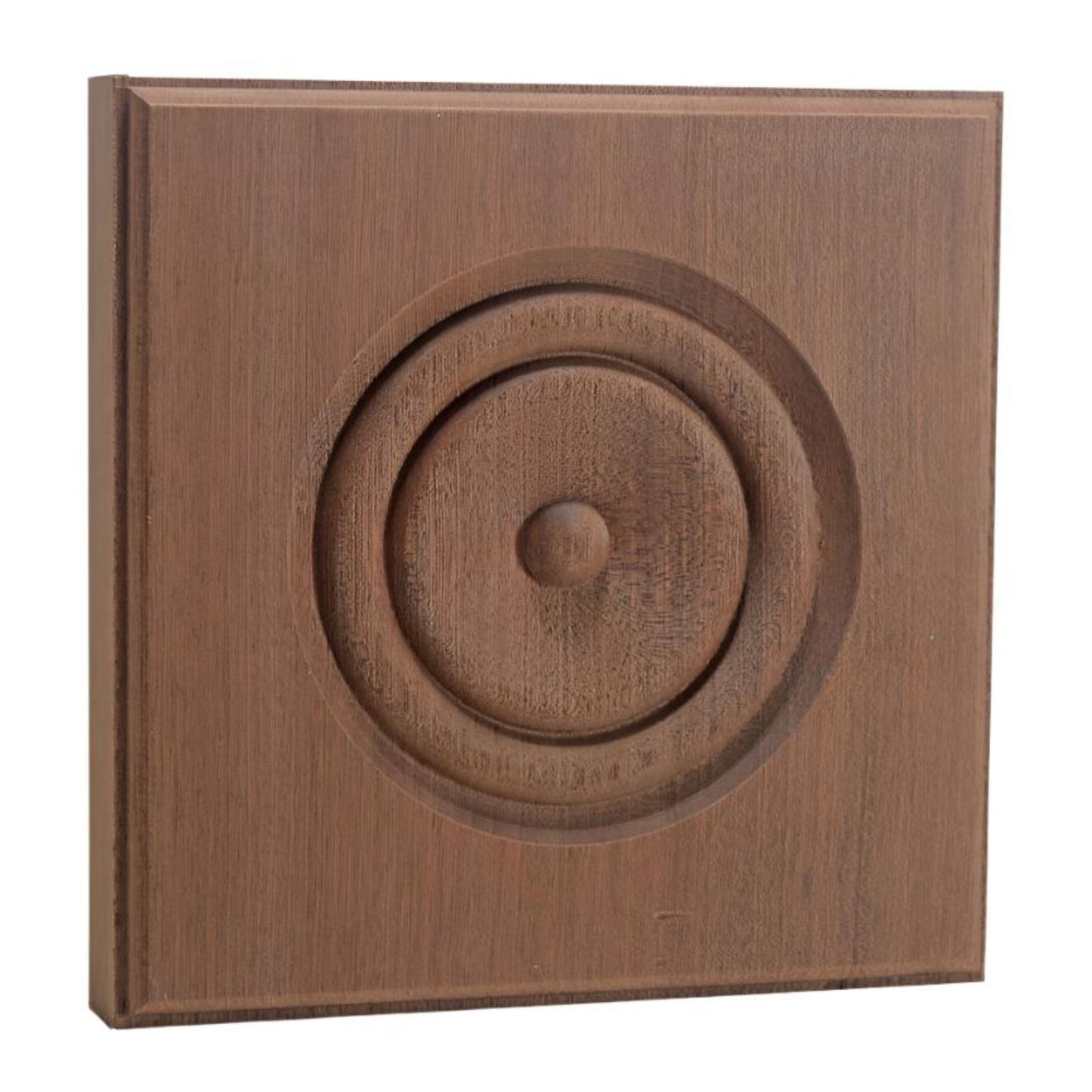 EWAP90 Rosette Casing Corner Block 1 inch x 5-1/2 inch Square Unfinished