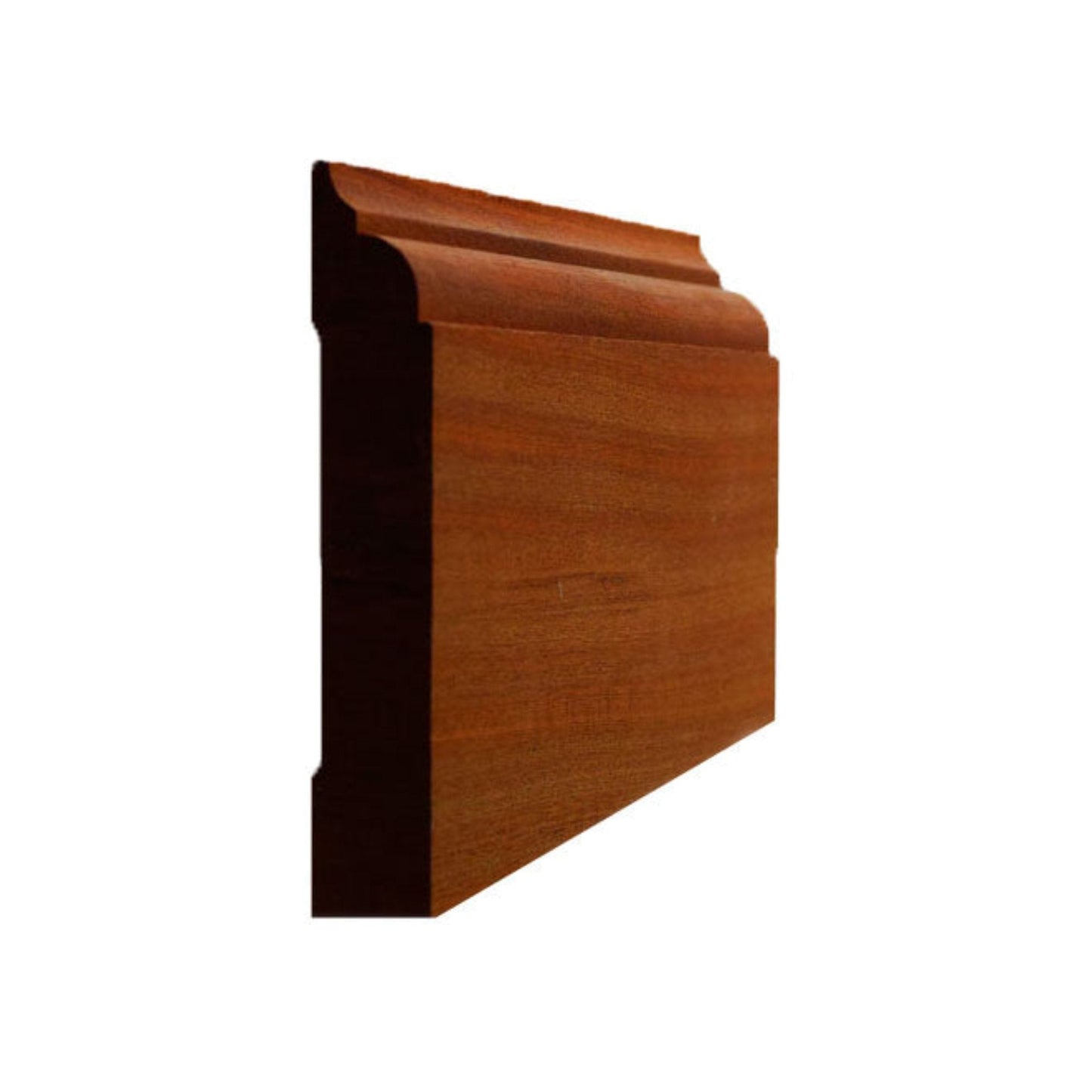 EWBB22 Nose & Cove 3-1/2" Tall x 11/16" Baseboard Moulding. Unfinished