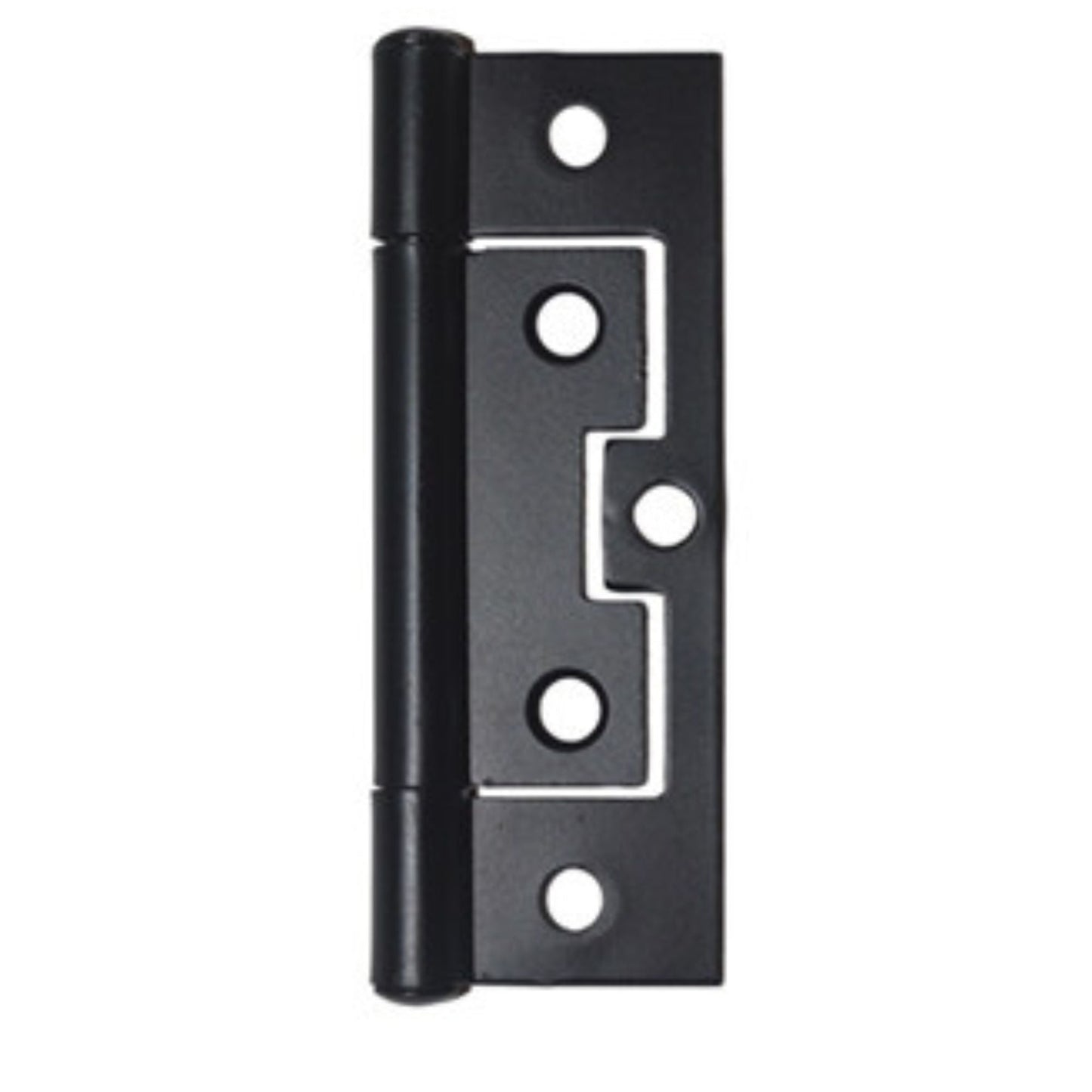 Non-Mortise Cabinet Hinge Easy Installation with Sleek Profile, 3" Height, Screws Included