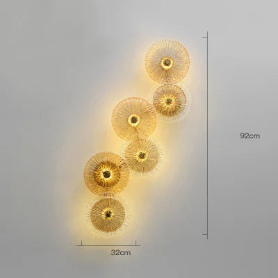 DecorBites™ Glass Aisle Wall Light - Modern Light Luxury Wall Lamp for Living Room