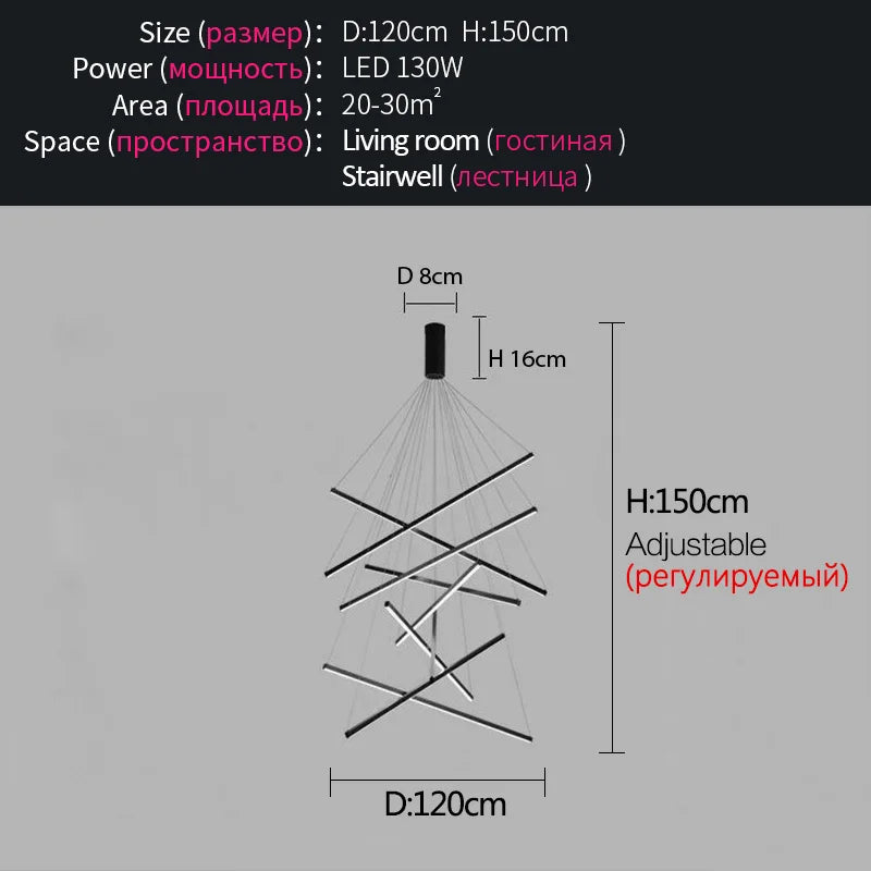 DecorBites™ Bedroom Ceiling Lamp LED Modern Nordic Decor Master Room Warm Romantic