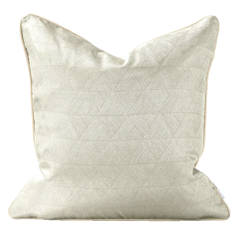 DecorBites™ Asian Landscape Painting Jacquard Square Pillow Cover 45x45cm