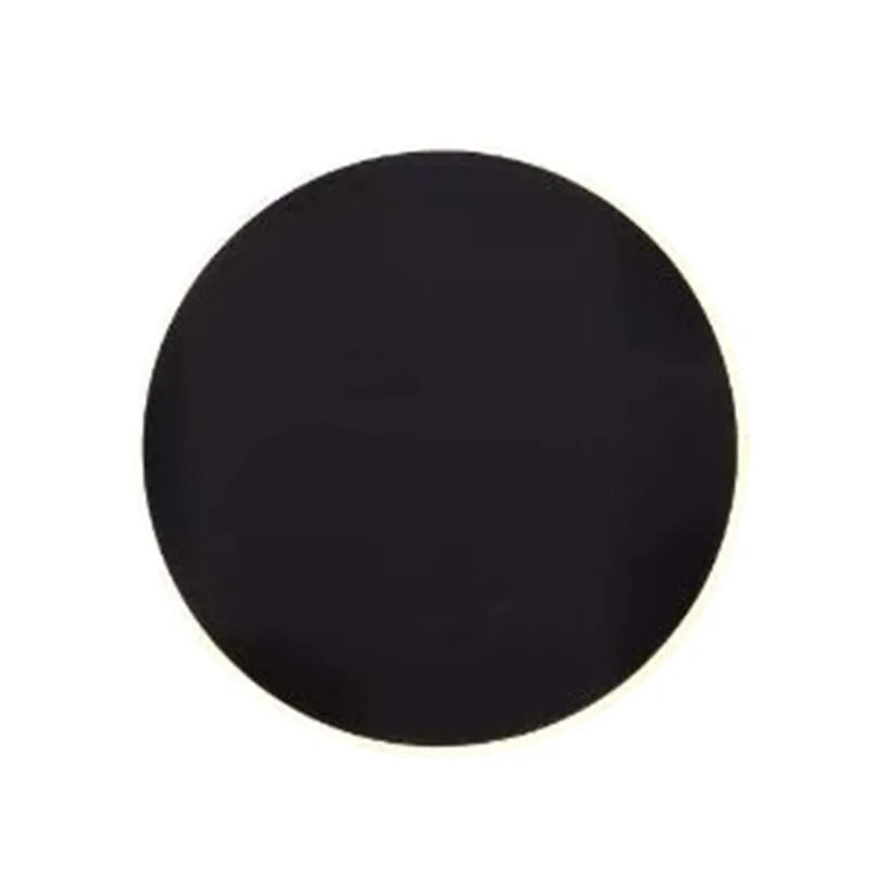 DecorBites™ LED RGB Round Wall Lights: Acrylic Touch Sensitive, Remote Controlled Bedroom Indoor Decor