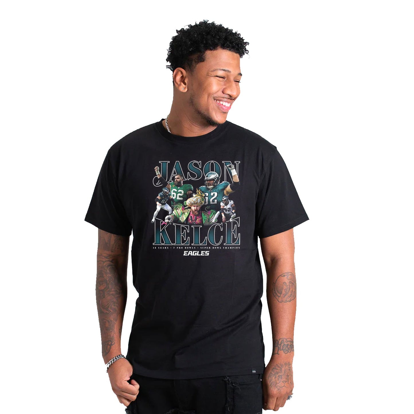 Jason Kelce Philadelphia Eagles Retirement Edition T-Shirt (Limited Run)