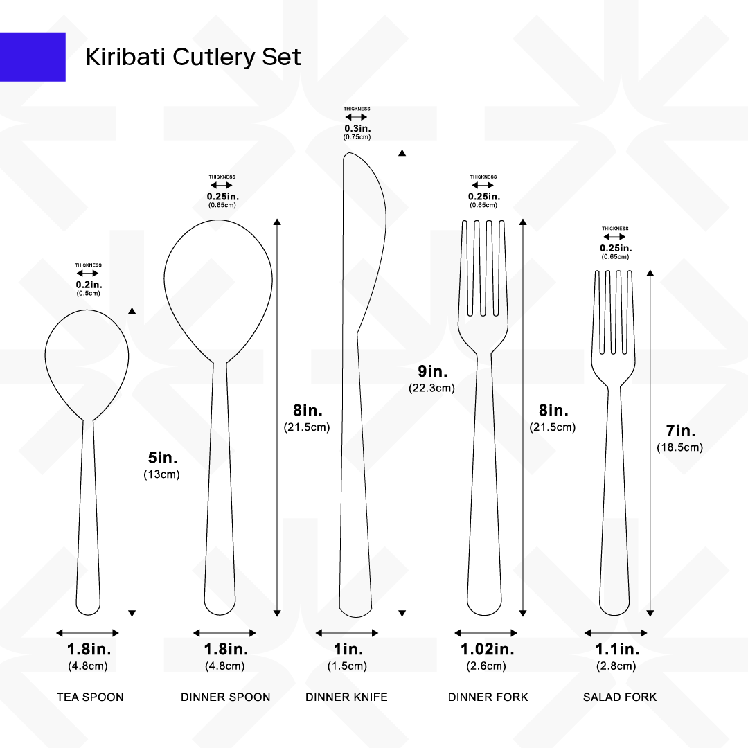 Kiribati Cutlery Set