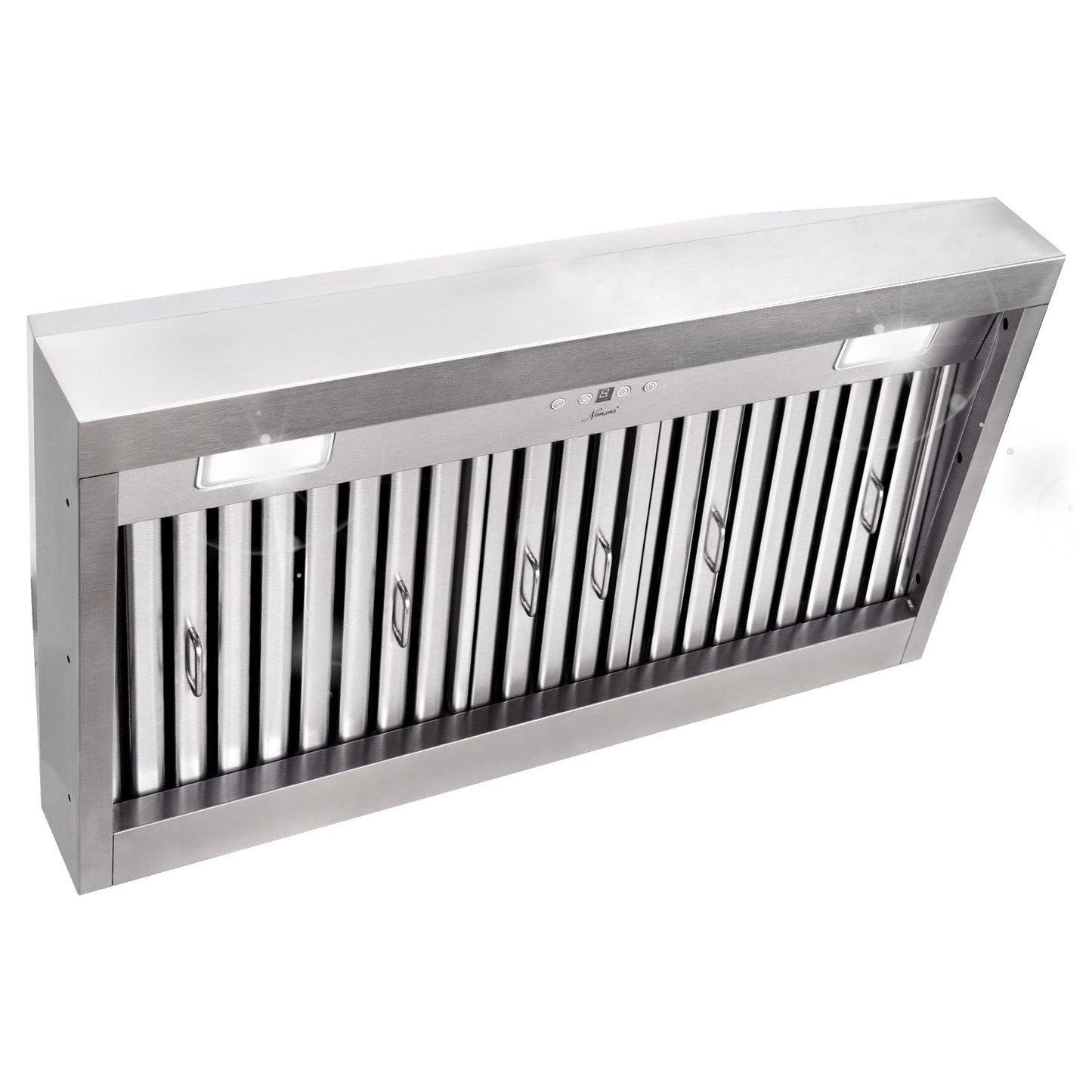36" Range Hood Insert, Ultra Quiet Stainless Steel 6" Ducted with 600 CFM Powerful Suction-NX-19IL-36