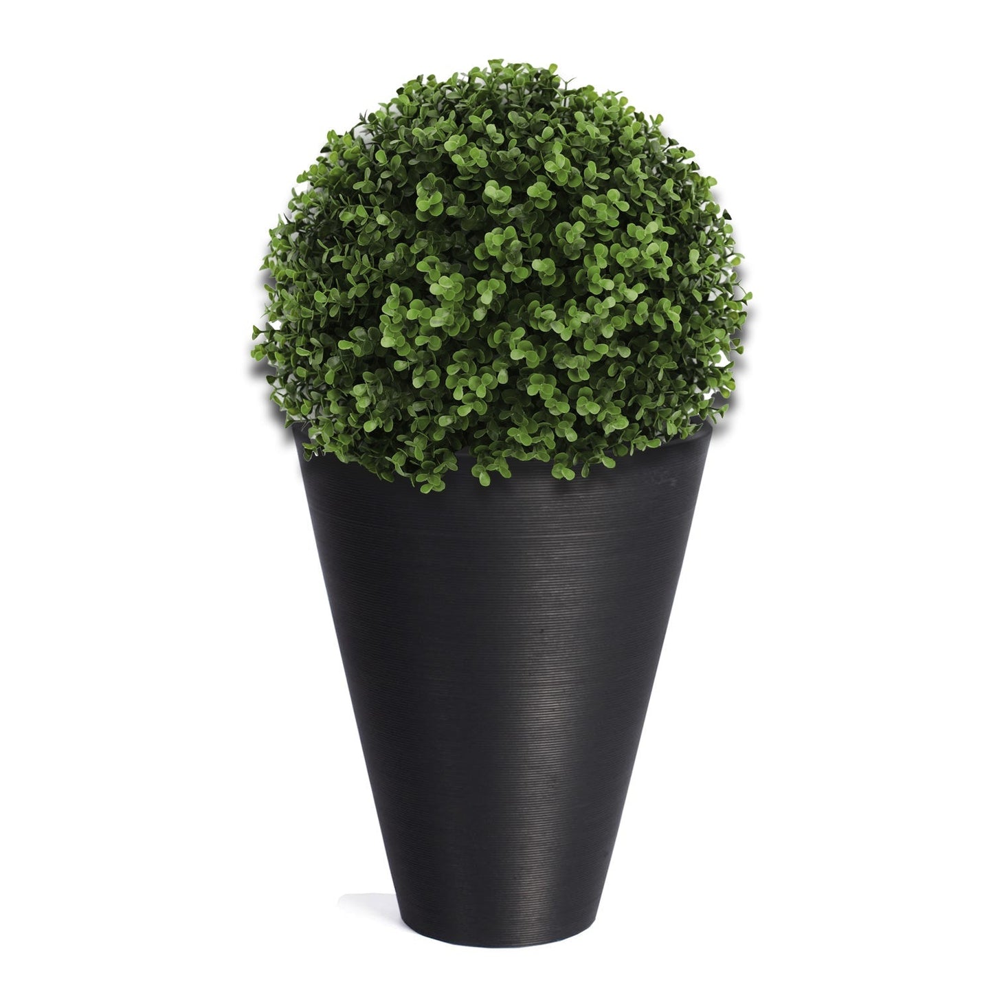 Dark Boxwood Artificial Topiary Ball Set of 2 12n – UV Resistant