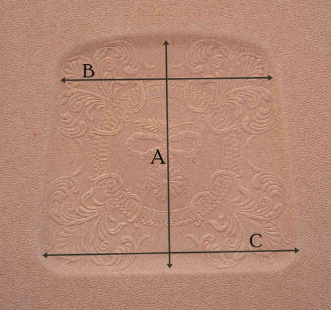 Fiber Seat Board - Ribbon Bows 14-1/2" × 14-1/2"