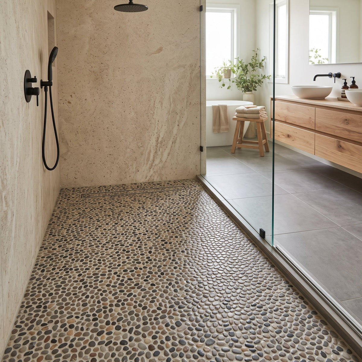 Rio Natural Pebble Mosaics 12x12