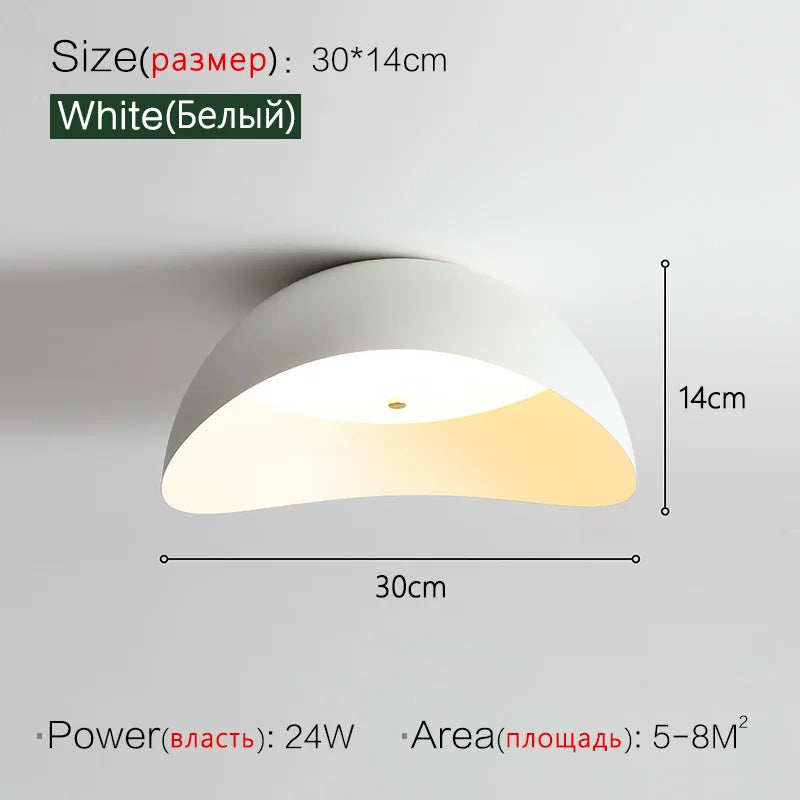 DecorBites™ Ingot Ceiling Lamp: Modern Minimalist Master Bedroom Study Room Art Lighting