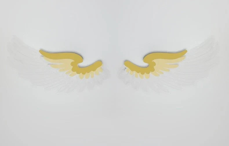 DecorBites™ Angel Wings RGB LED Wall Lamp for Living Room Bedroom Restaurant Bar