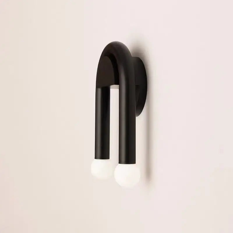 DecorBites™ Black Modern Wall Lamp for Bedroom Bathroom Living Room Hallway