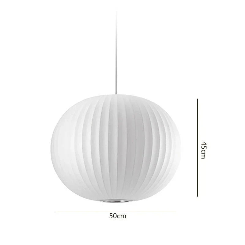 DecorBites™ Bubble Silk Pendant Chandelier for Dining Living Room Kitchen Island & Bedroom