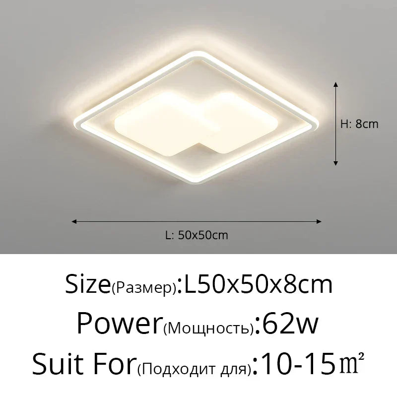 DecorBites™ LED Chandelier Light for Bedroom Living Room Kitchen Indoor Ceiling Lighting