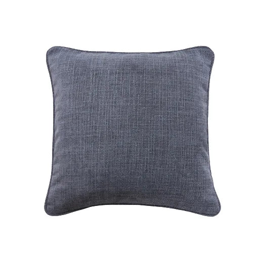 DecorBites™ Cotton Linen Peach Orange Grey Ivory Pillow Cover for Living Room Eco-friendly