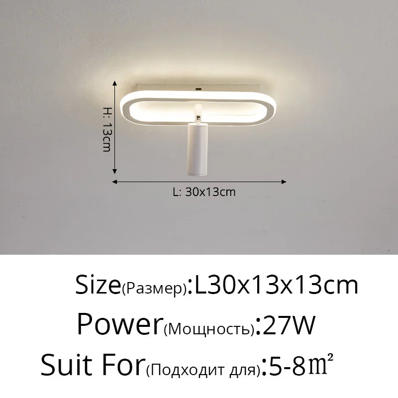DecorBites™ LED Modern Chandelier for Living Room Bedroom Indoor Lighting