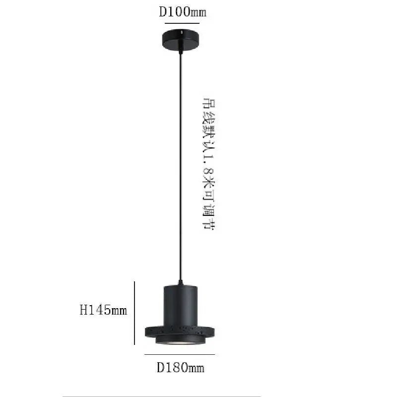 DecorBites™ Black Hole Stone Chandelier | Nordic Raw Stone Decorative Bedside Lamp
