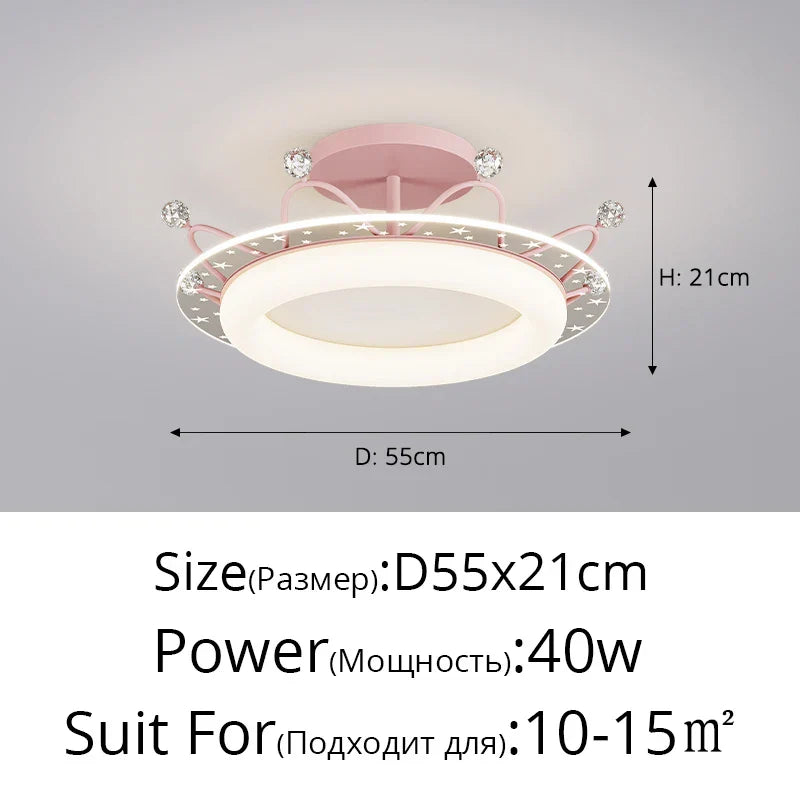 DecorBites™ LED Ceiling Lights: Modern Minimalist Indoor Lighting for Bedroom, Dining Room, and Study
