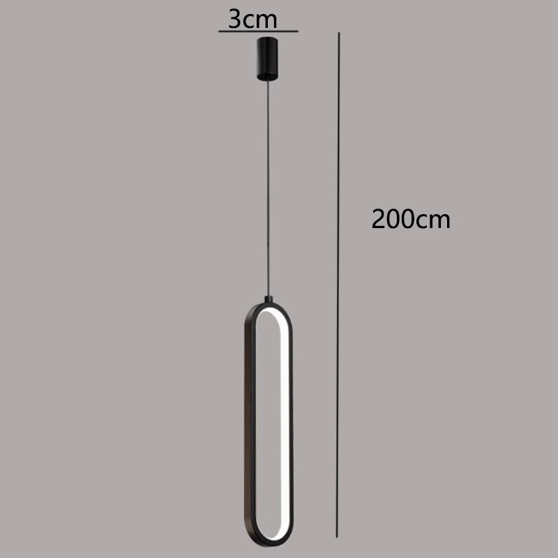 DecorBites™ LED Pendant Chandeliers for Living Room Staircase Indoor Lighting