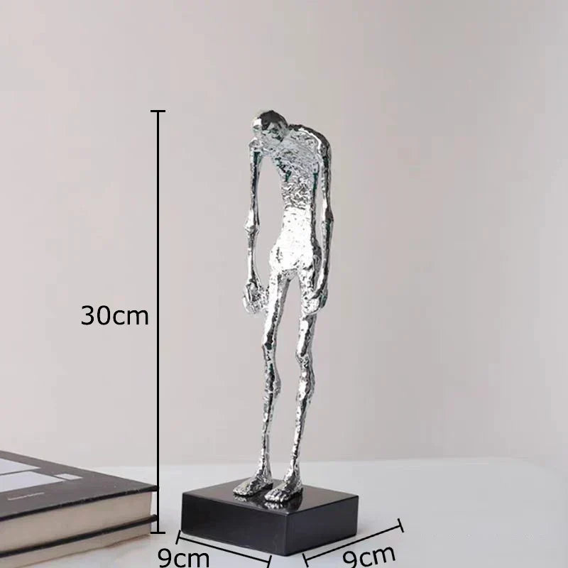 DecorBites™ Abstract Lovers Sculpture Desk Ornament Home Decor Aesthetic Figure