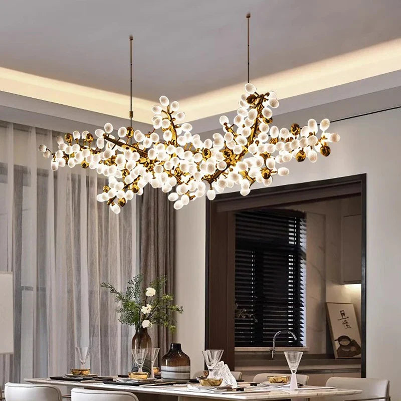 DecorBites™ LED Chandelier Lighting for Living Room, Bedroom, and Dining Room