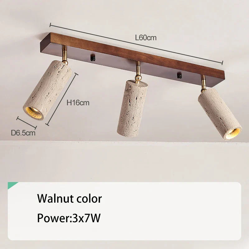 DecorBites™ 3-Head Surface Mounted LED Ceiling Spotlight for Living Room & Clothing Store