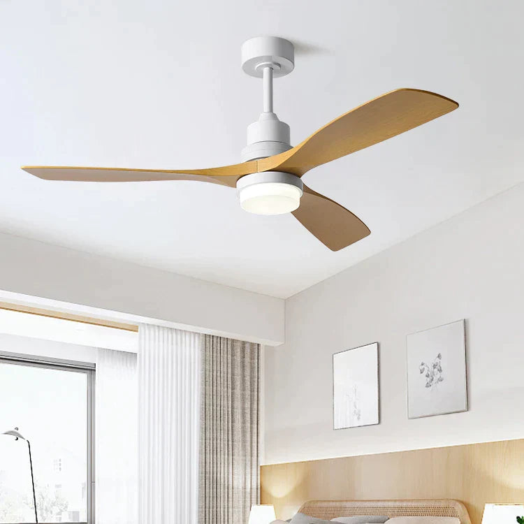 DecorBites™ 42/52" DC Ceiling Fan with 3 ABS Blades, 35W Motor, 18W LED Light, Remote Control