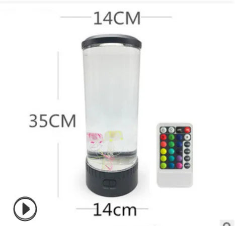 DecorBites™ LED Jellyfish Lamp Color Changing Night Light Aquarium Mood Lights