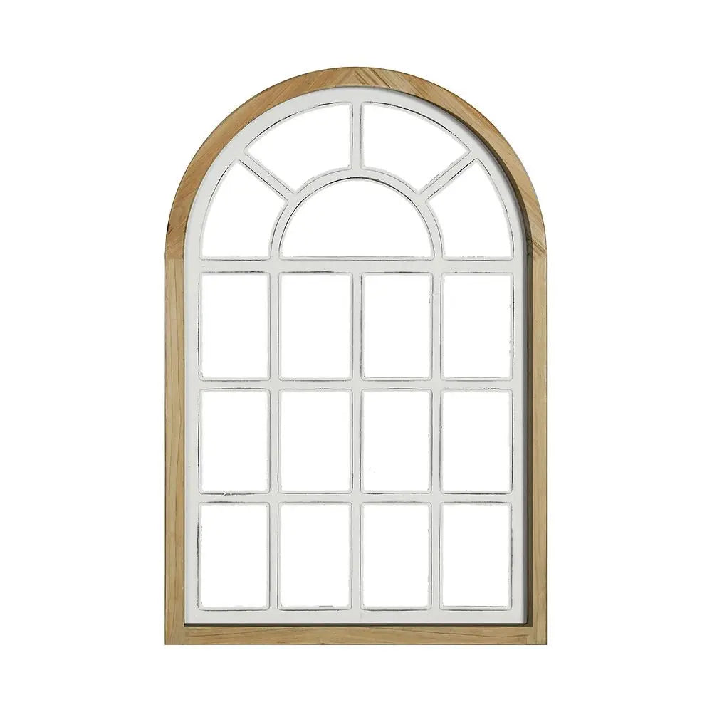 DecorBites™ Gothic Rose Window Carved Mirror for Wall Decor in Living Room, Bedroom
