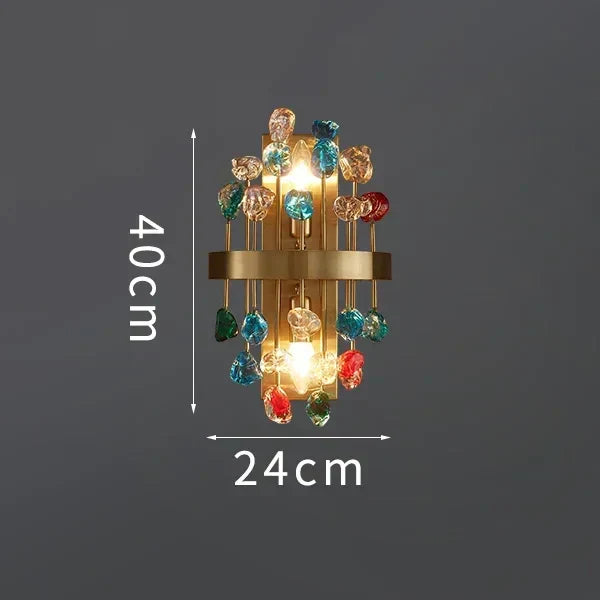 DecorBites™ Crystal Chandelier LED Lighting Fixture for Dining Room & Kitchen Island