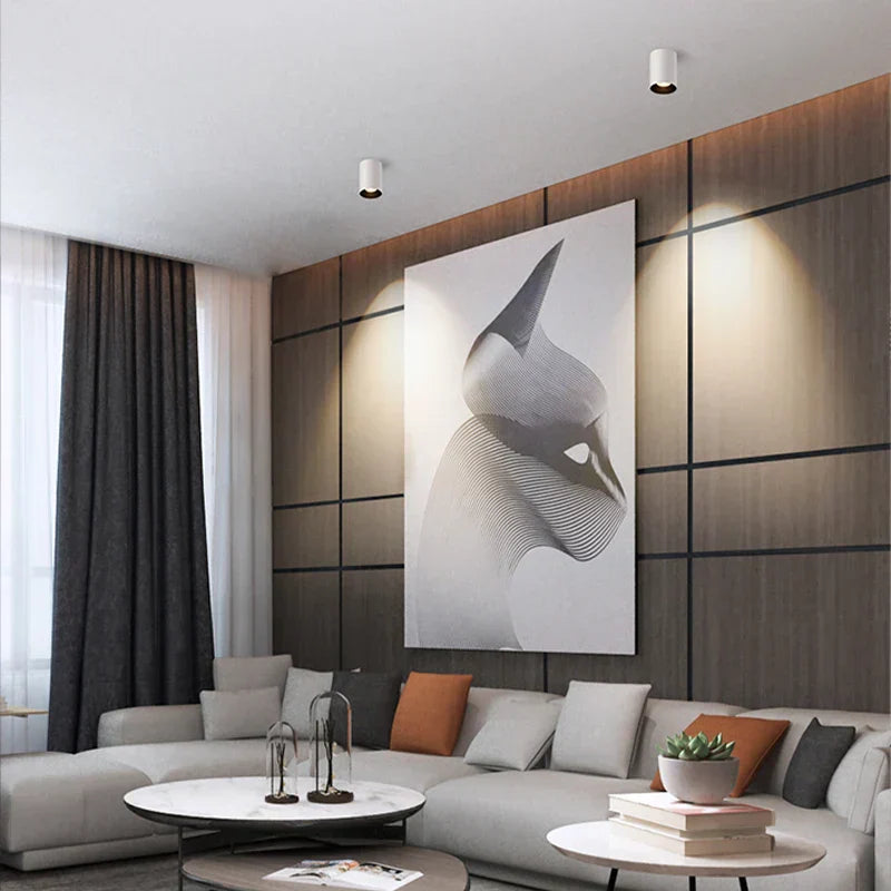 DecorBites™ 7W Matte Aluminum Ceiling Downlight for Bedroom Corridor