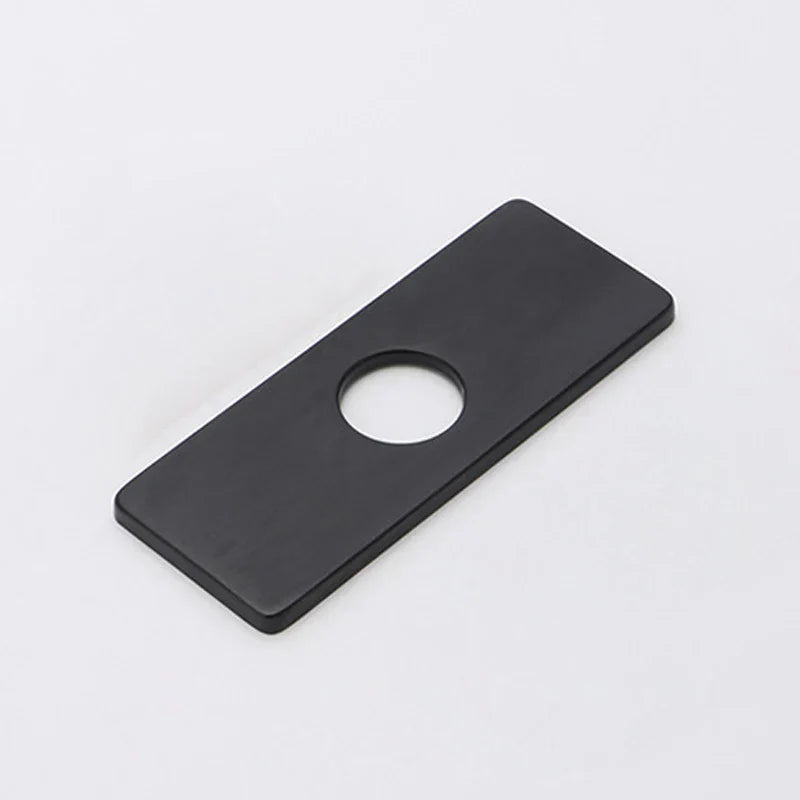 DecorBites™ 4" Hole Cover Deck Plate for Sink Faucets - Black/Gray/Gold Finishes