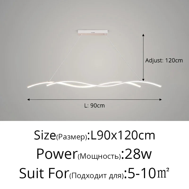 DecorBites™ LED Pendant Lights for Home Decor Living, Study, Dining Room - Minimalist Indoor Lighting