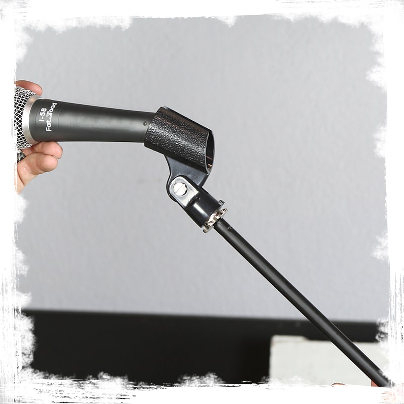 Microphone Boom Stand with XLR Mic Cable & Clip (Pack of 3) by GRIFFIN - Telescoping Arm Tripod Legs for Studio Recording Accessories, Singing Karaoke