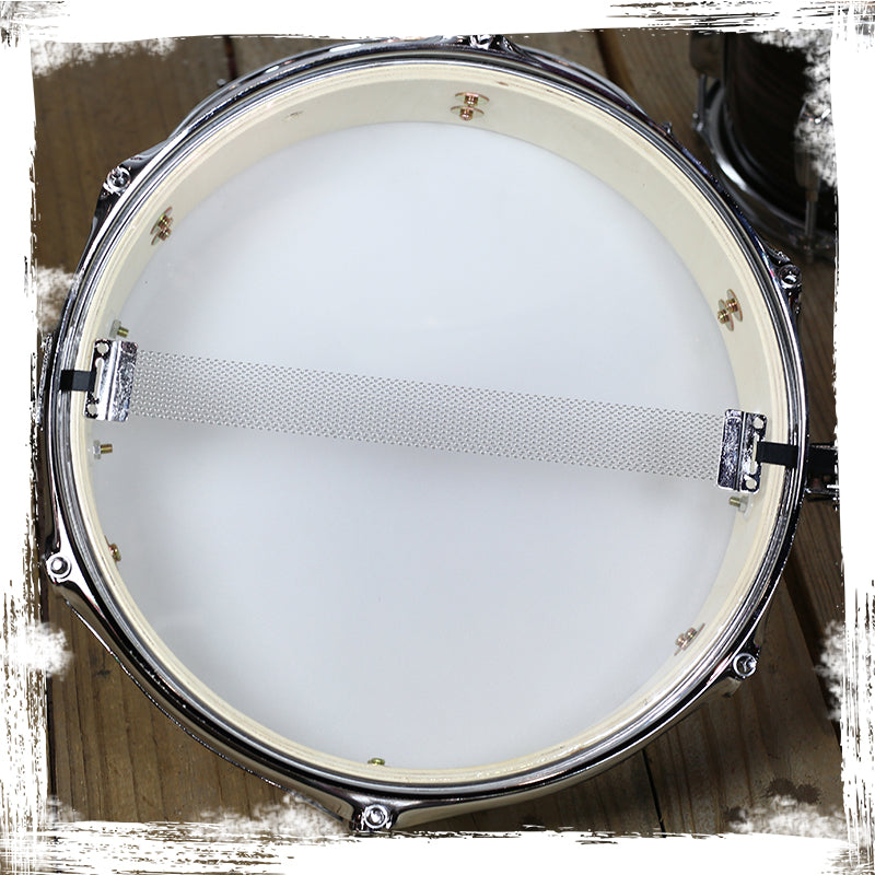 Piccolo Snare Drum 13" x 3.5" by GRIFFIN - 100% Poplar Wood Shell with Black Hickory Finish & Coated Drum Head - Drummers Deluxe Percussion