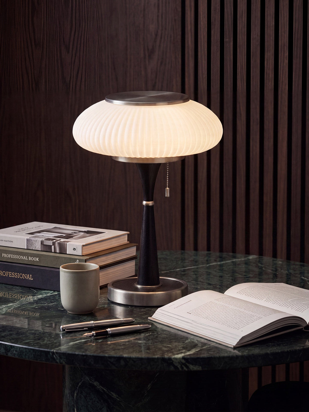 Sylva Mushroom Glass Table Lamp